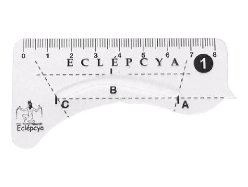 Moldes Sobrancelhas Com 15 Modelos Diferentes Eclépcya