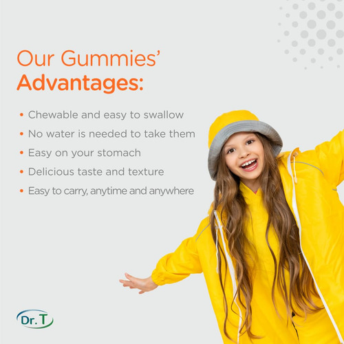 Dr. T Victagummies Vitamina C Niños 200 Mg 60 Gomitas