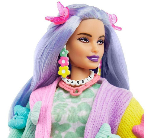 Barbie Extra Boneca Cabelo Lavanda - Mattel