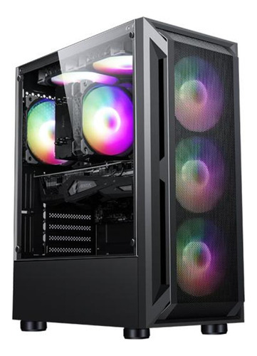 Case Gamer Atx G-storm 3 Fan Multicolor