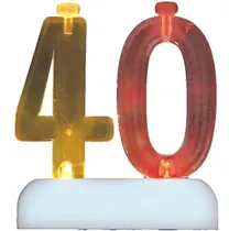 Comprar Portavelas Parpadeante Para Pastel Compatible Con Cumpleaños