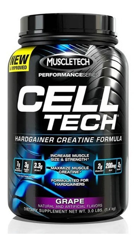 Muscletech Cell Tech   Cell Tech Performance Series 3 Lb !!!