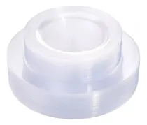 Comprar Platos Elegantes Reutilizables Transparentes 50 piezas ROSE IMPACT Resistentes y Duraderos para 25 invitados ideal para Bodas, Fiestas, Cenas, (25 platos de 19 cm 10.25\