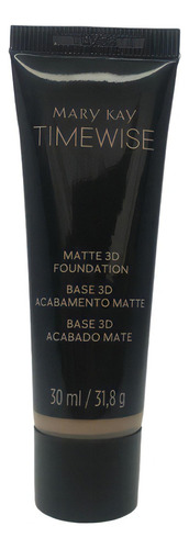 Base de maquiagem líquida Mary Kay TimeWise Matte-Wear Liquid Foundation Base Facial Liquida Acabamento Matte Timewise 3d Mary Kay Original tom beige n210  -  30mL 31.8g