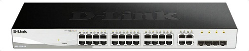 Switch D-link Dgs-1210-28 Web Smart Switch 24 Portas + 4 Sfp (Usado)
