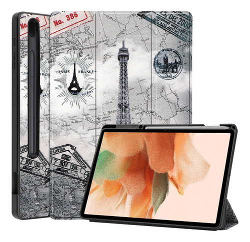 Funda Para Samsung Tab S7 Fe T736 12.4 S7 Lite 2021 Tower