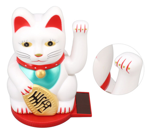 Brazo Ondulado Para Gatos, Blanco Y Blanco, Alimentado Por E