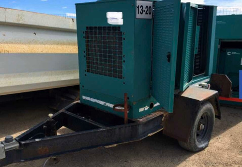 Grupo Electrógeno Onan 70kva Sobre Trailer Envíos Al País