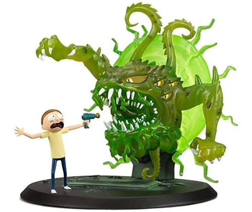 Rick And Morty Figura De Coleccion Monster Mayhem Adult Swim (Usado)