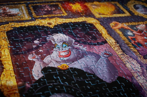 Rompecabezas Ravensburger Villainous Ursula 1000 Pz Disney