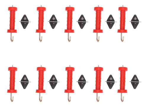 Manilla De Puerta, 10 Unidades, Tiradores De Valla Eléctrico