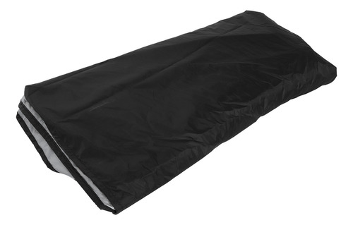 Funda Protectora De Sofá Negra En Forma De U Para Exteriores