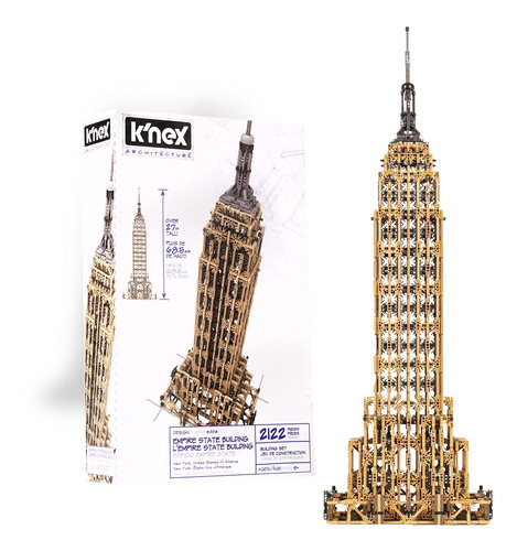 K'nex Arquitectura - Empire State Building - Nuevo Juego De