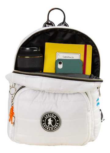 Imagen 3 de 5 de Mochila Alison Pop Blanco