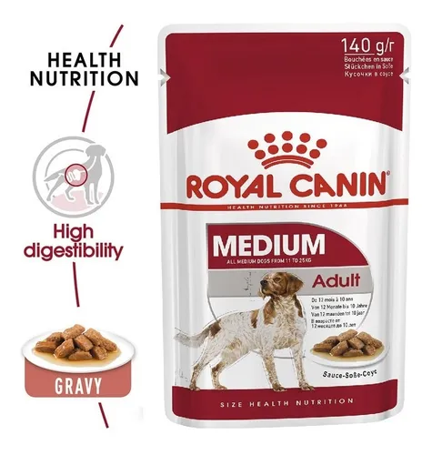 Royal Canin Medium Adult Humedo Pouch Perro Adulto Sobre