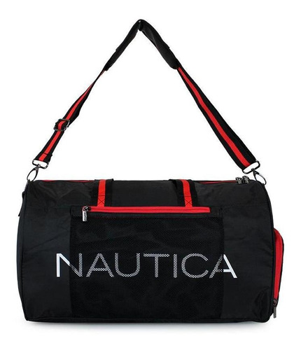 Bolso Deportivo Aries Negro Nautica