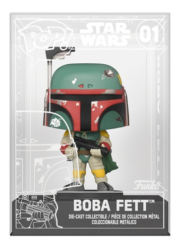 Funko Pop Die Cast: Star Wars - Boba Fett 01 Exclusive