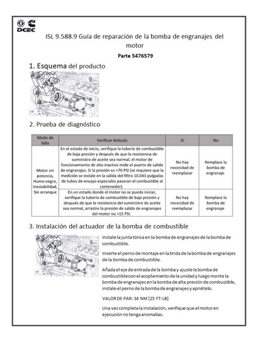 Bomba Alimentación Diesel Para Cummins 8.3 Isc Isl 4088866
