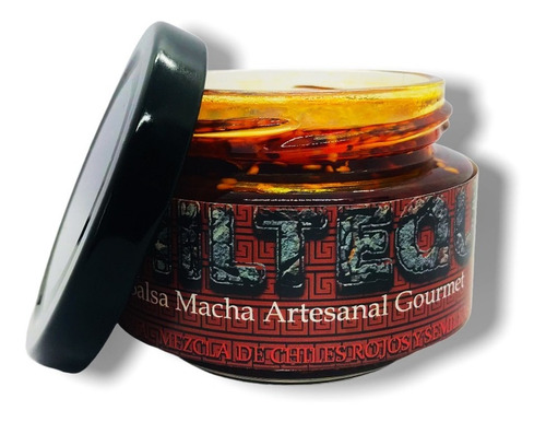 Paq.3 Salsas Macha Roja/semilla. Artesanal Gourmet 110g C/u.