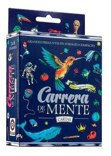 Juego Carrera De Mente Cartas  Ruibal Envio Full