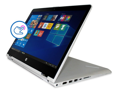 Notebook Hp X360 I3-7100u 14  4gb/500gb Win10 (Reacondicionado)