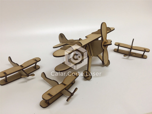 Imagen 3 de 4 de Combo 20 Avion Souvenirs + Central Fibrofacil Infantiles