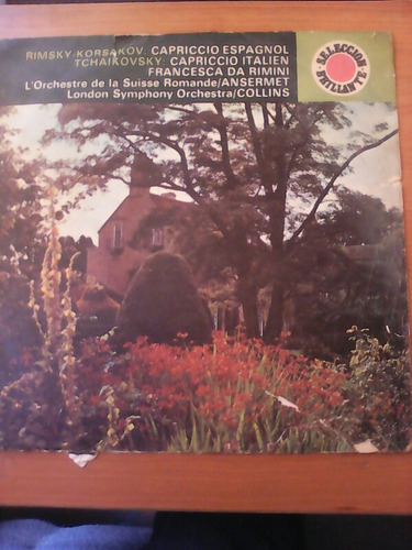 Disco Lp Rimsky Y Tchaikovsky X Orq Suiza & De Londres 1970