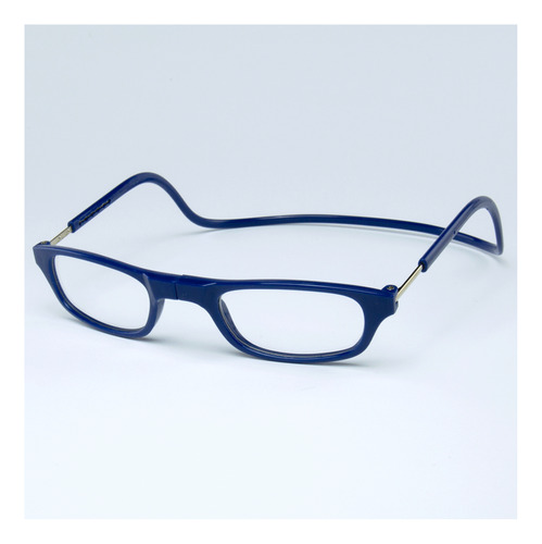 Armação Óculos Leitura Clikko Azul Marinho Com Imã-prático