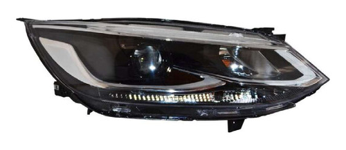 Faro chevrolet Onix 2020 F/cromo C/led C/lupa Derecho Opt