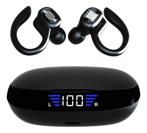 Auriculares Bluetooth Sports Ear Hook Hi-fi A Prueba De Agua