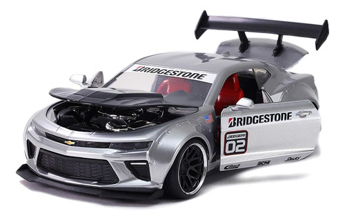 Jada Toys Bigtime Muscle 1:24 2016 Chevy Camaro Ss Widebo...