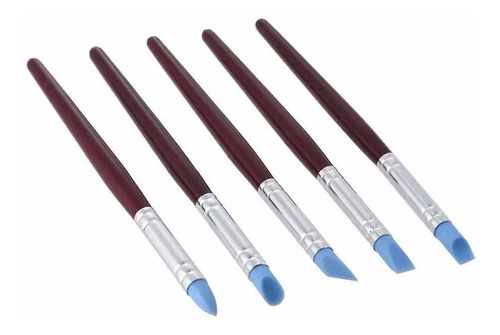 Set Pinceles De Silicona, Fondant O Masas