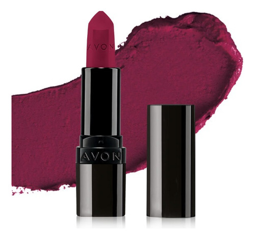 Labial Ultra Matte Tono Wild Cherry Ultra Color Avon