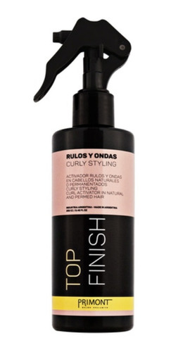 Activador Rulos Ondas Para Peinar Top Finish - Primont 250cc