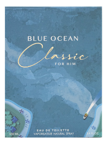 Perfume Mirage Caballero Blue Ocean Classic