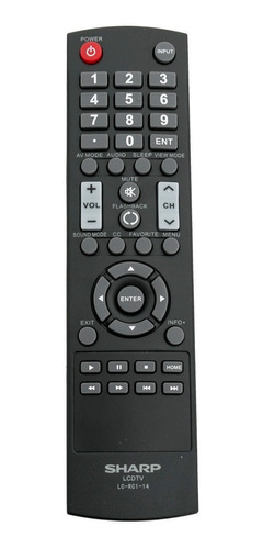 Estados Unidos Nuevo Lc-rc1-14 Control Remoto Para Tv Sharp 