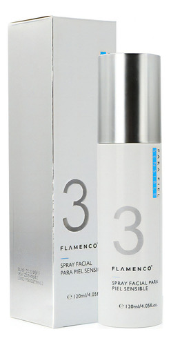 Spray Facial Para Piel Sensible 120ml Flamenco