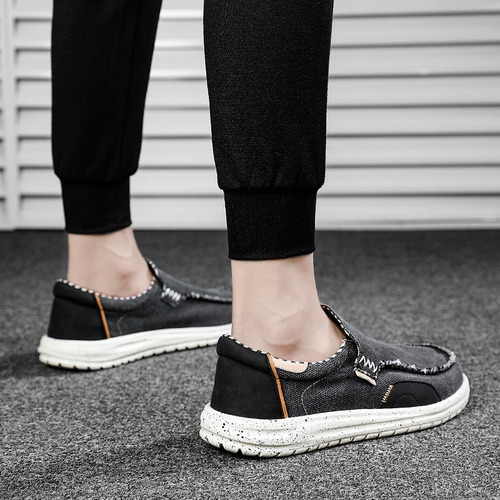 Zapatos De Lona Para Hombre Casual Caminar Tenis