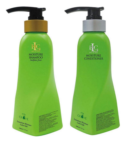 Shampoo E Condicionador Hidratante Elc Pure Olove Com Um Dos
