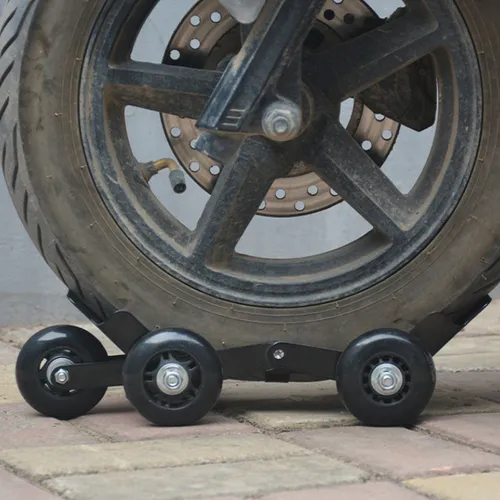 Empujador De Neumáticos Pinchados Para Mover Motocicletas, R