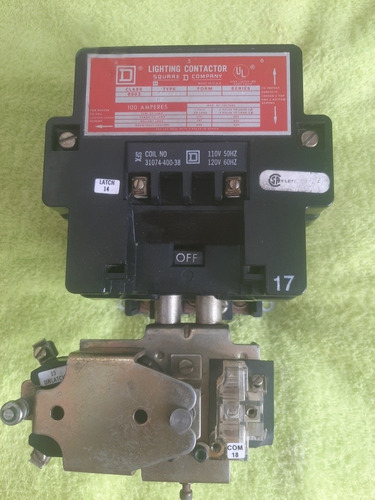 Contactor De Iluminación Square'd 100amp 