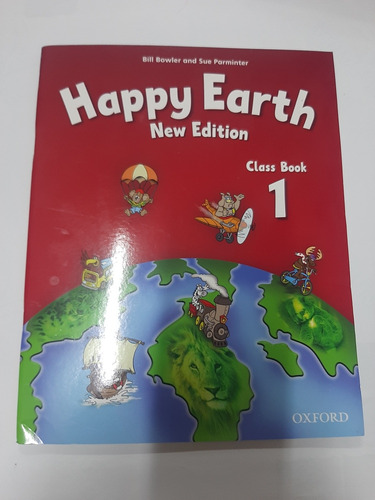 Happy Earth 1 Class Book New Edition Oxford Como Nuevo!!!