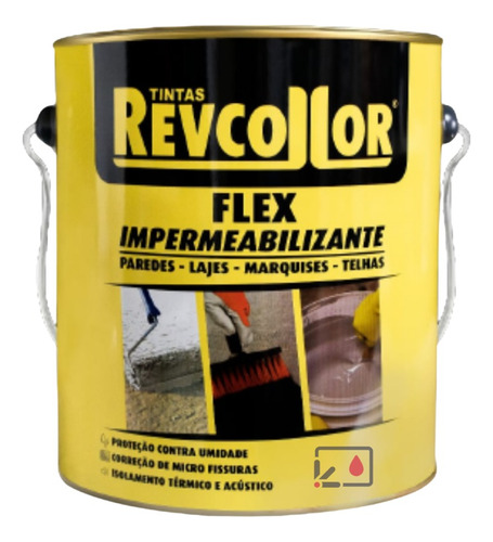 Manta Líquida Emborrachada Incolor - Flexível 3,6l