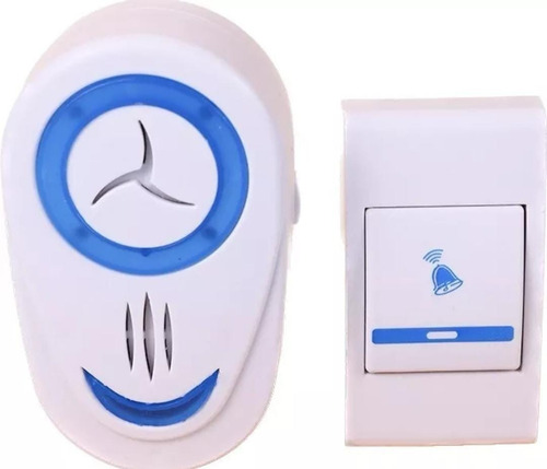 Timbre Inalámbrico Portátil Con Enchufe 220v+pila Sin Cable