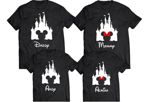 dentro Oral Resentimiento Playera Personalizada Diseños Mickey Minnie Disney