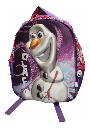 Mochila Escolar Frozen Olaf De Espalda 14 Pulgadas