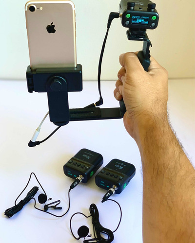 Kit Inalambrico Lavalier Celular Camaras Dslr