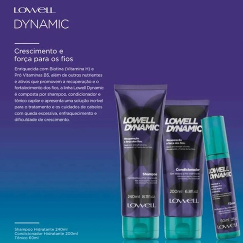 Lowell Shampoo Dynamic 240ml
