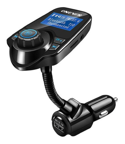 Receptor Bluetooth Y Transmisor Fm Onever 1 Original Aux
