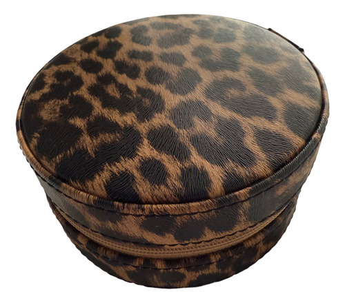 Joyero Moderno, Tamaño Ideal Para Viaje, Y Con Espejo. Animal Print, Moderno Y Elegante